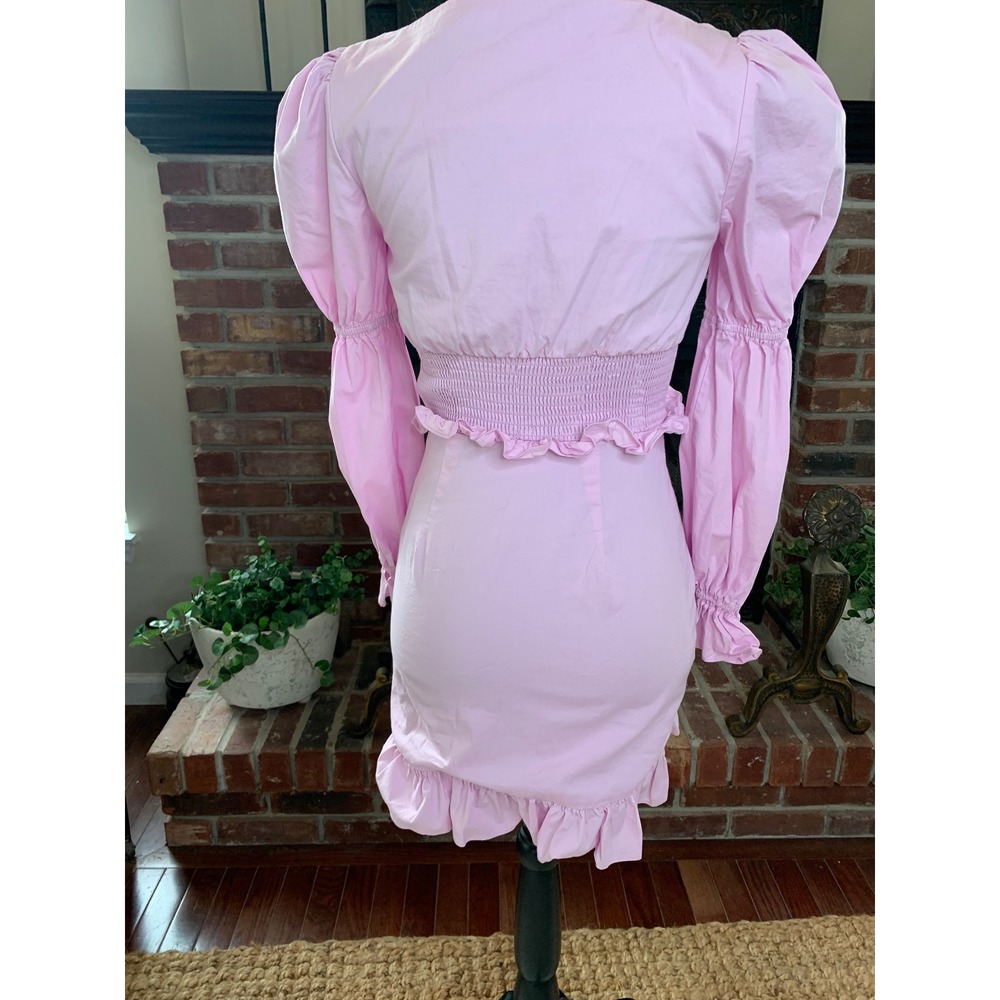 MAJORELLE Lomita Mini Dress in
Bubblegum Pink. Size XXS Sold Out @ Revolve $198 - Picture 4 of 16
